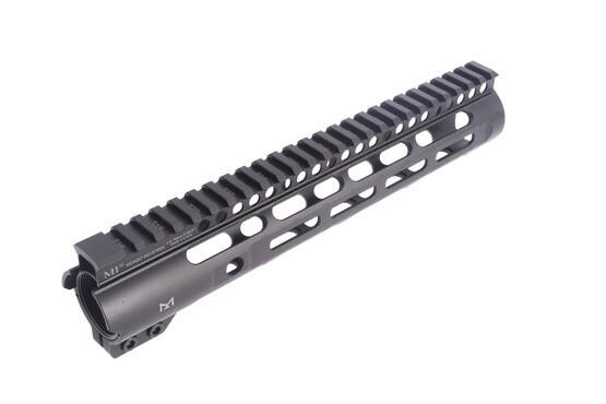 Midwest Industries 10.25in slim line M-LOK rail installs with a lightweight and effective friction lock system.